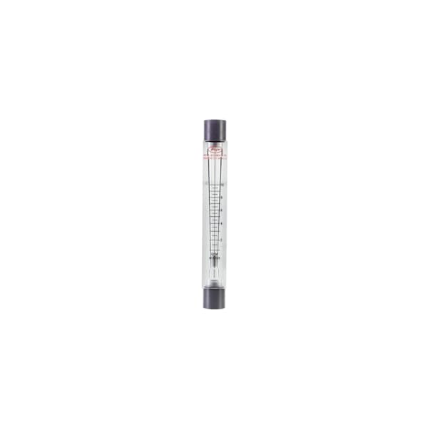 Flowmeter, range 1-10 GPM water.